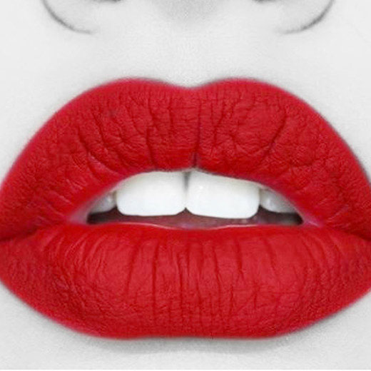 about - red lips