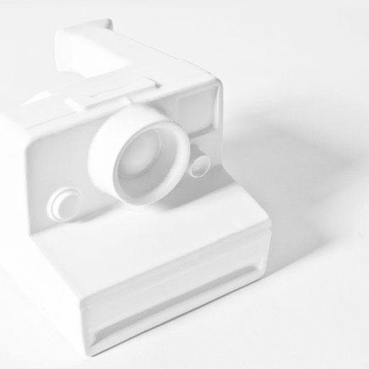 shooting polaroid
