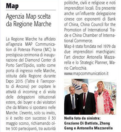 Map Corriere della Sera