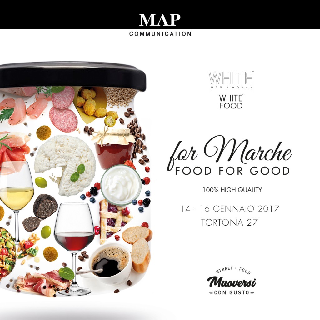 MAP E WHITE PER LE AREE TERREMOTATE